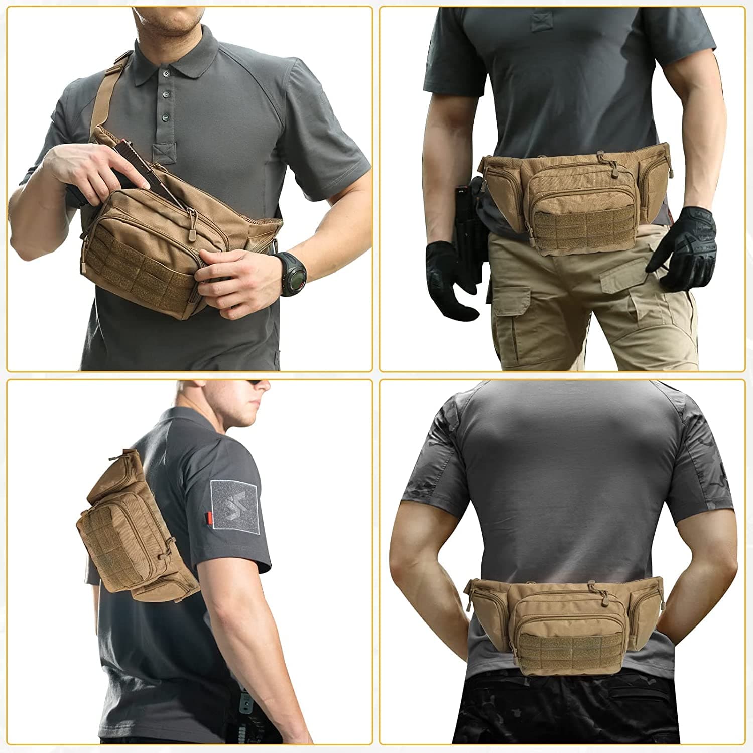 Tenacity Tactical Conceal Carry Waist Pack