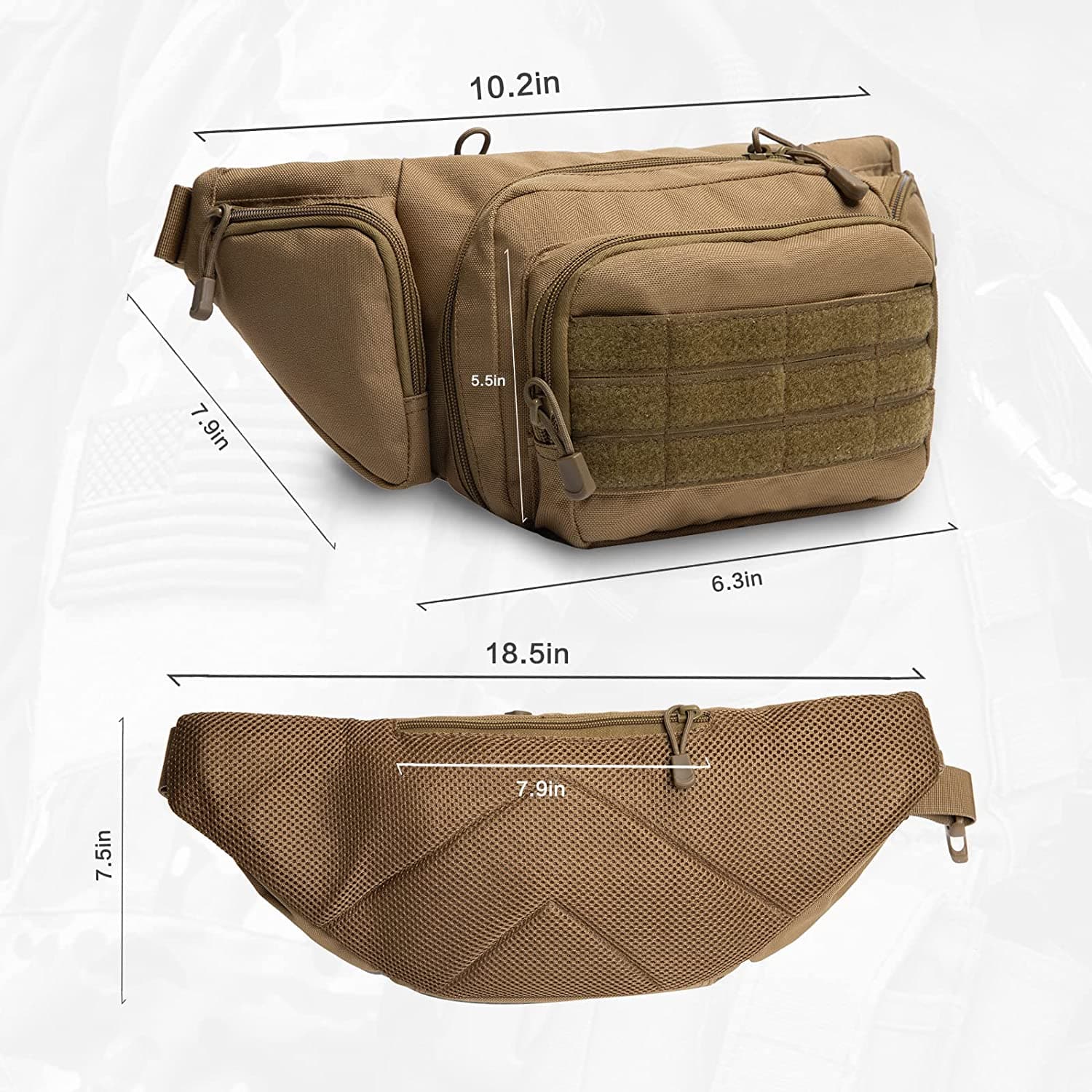 Tenacity Tactical Conceal Carry Waist Pack