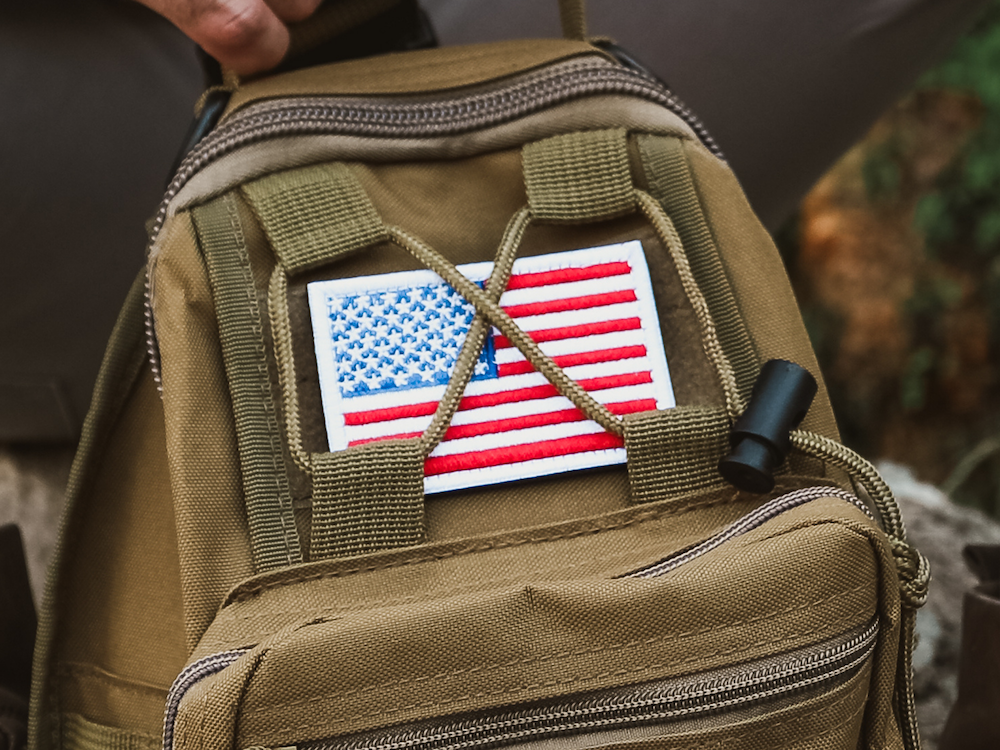 Tenacity PatriotPatch – USA Flag Tactical Emblem