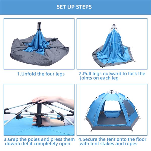 Tenacity RapidShelter – Instant Waterproof Tent