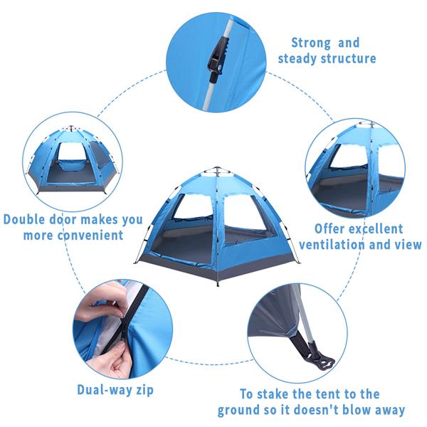 Tenacity RapidShelter – Instant Waterproof Tent